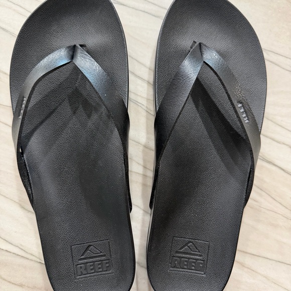 Reef Shoes - Reef Black Classic Flip Flop Sandals